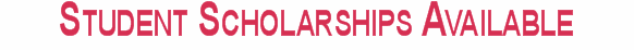 Student Scholarships Available