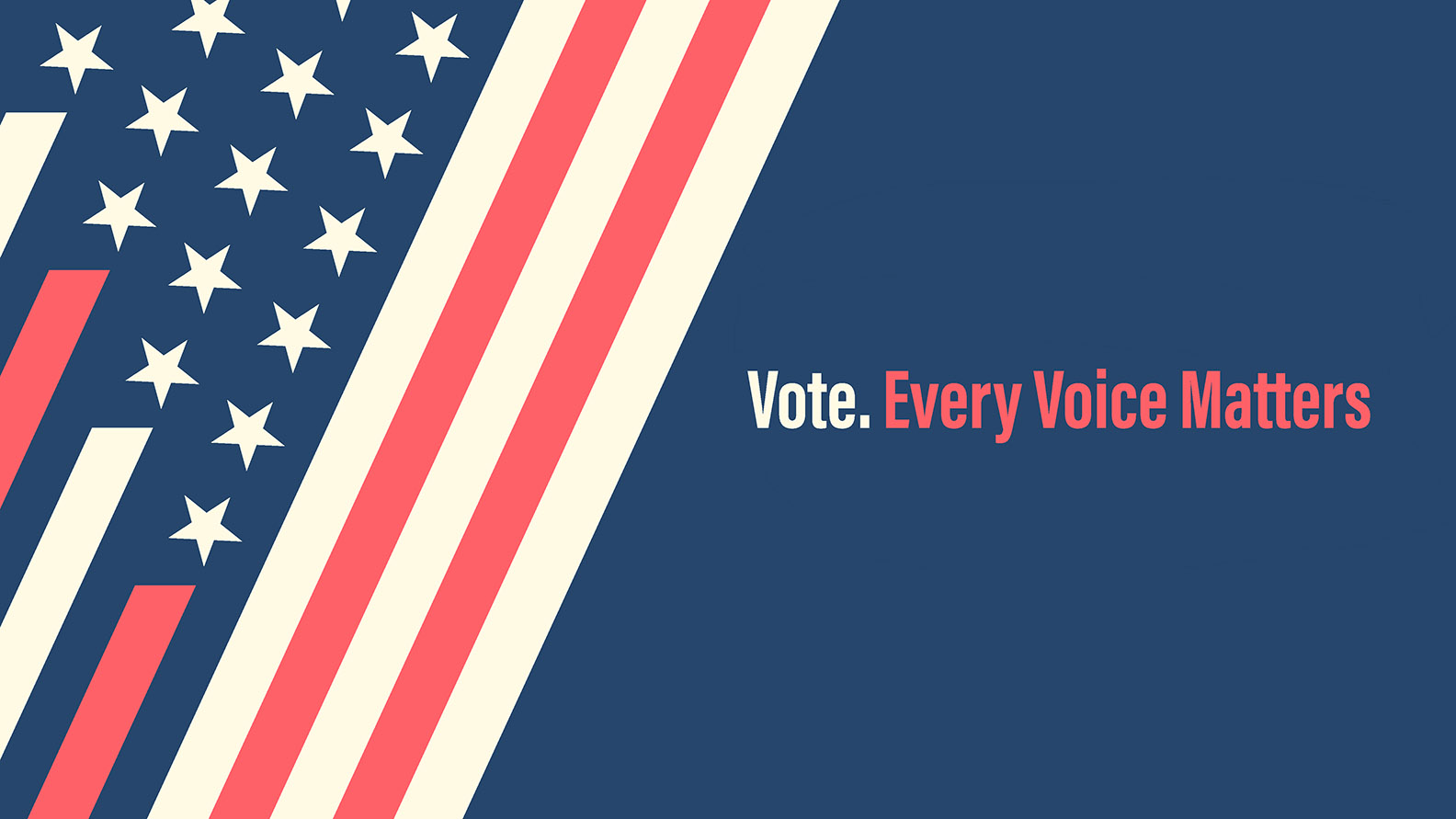 your vote counts banner